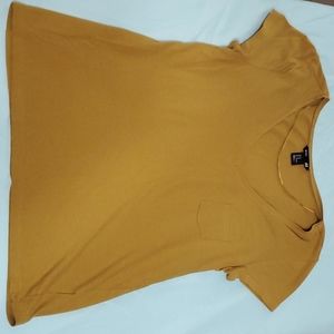 Mustard yellow t shirt